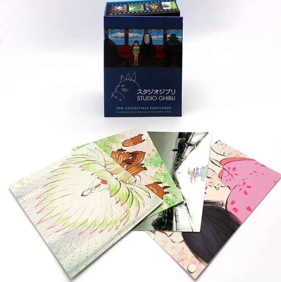 100 Collectible Postcards Box - Studio Ghibli