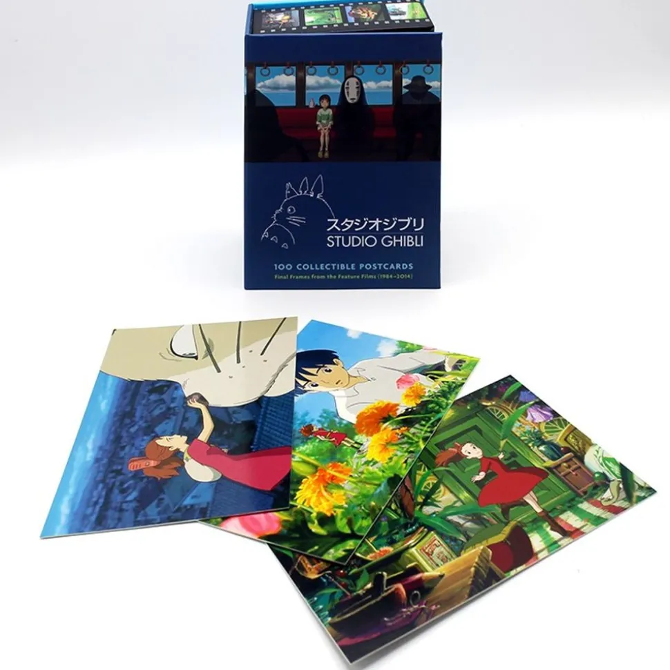 100 Collectible Postcards Box - Studio Ghibli