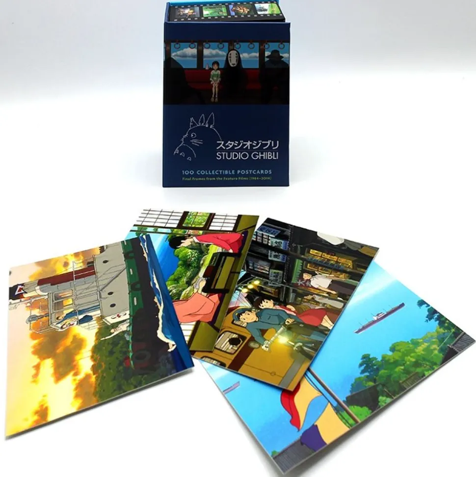 100 Collectible Postcards Box - Studio Ghibli