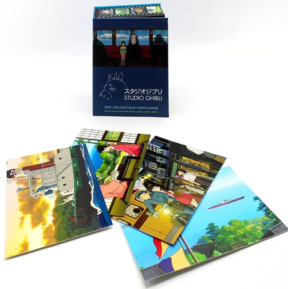 100 Collectible Postcards Box - Studio Ghibli