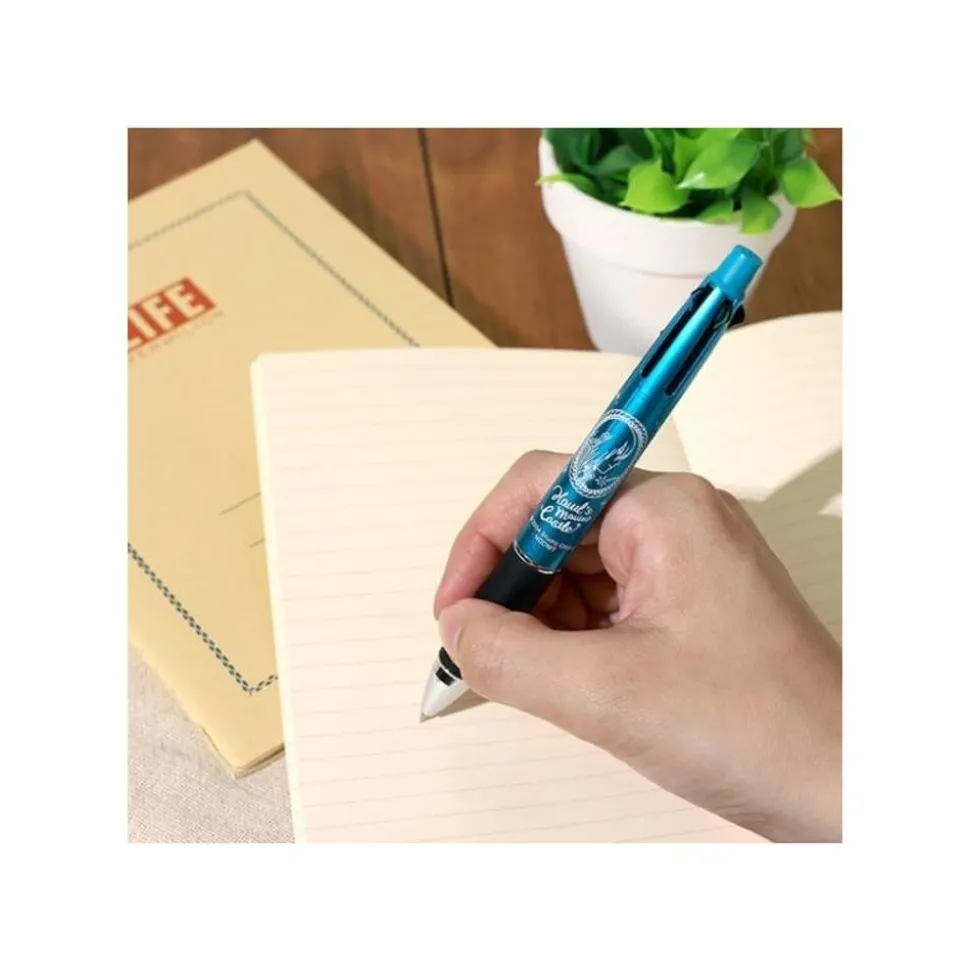 4 Colours Ballpointpen Blue - Howl'S Moving Ca
