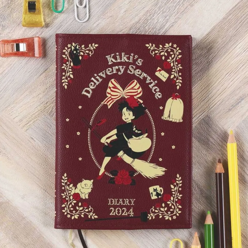 2024 Diary Kiki On Her Broom - Kiki'S Delivery Service