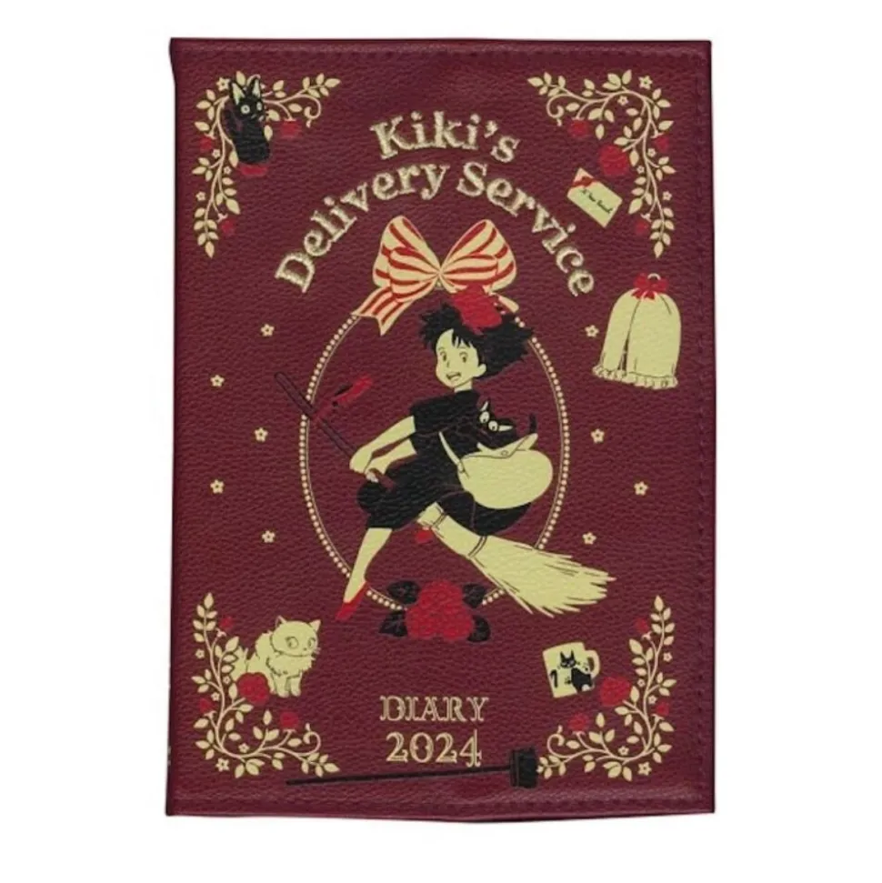 2024 Diary Kiki On Her Broom - Kiki'S Delivery Service