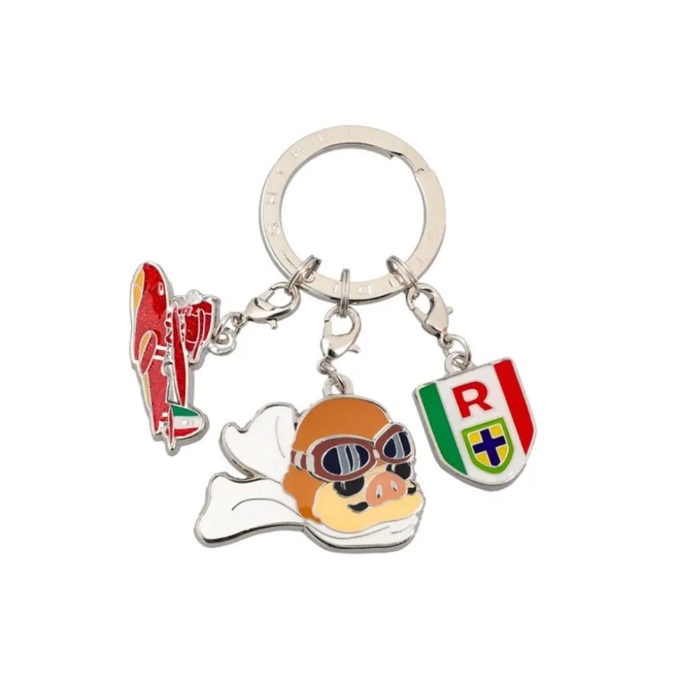 3 Pieces Key Ring Marco - Porco Rosso