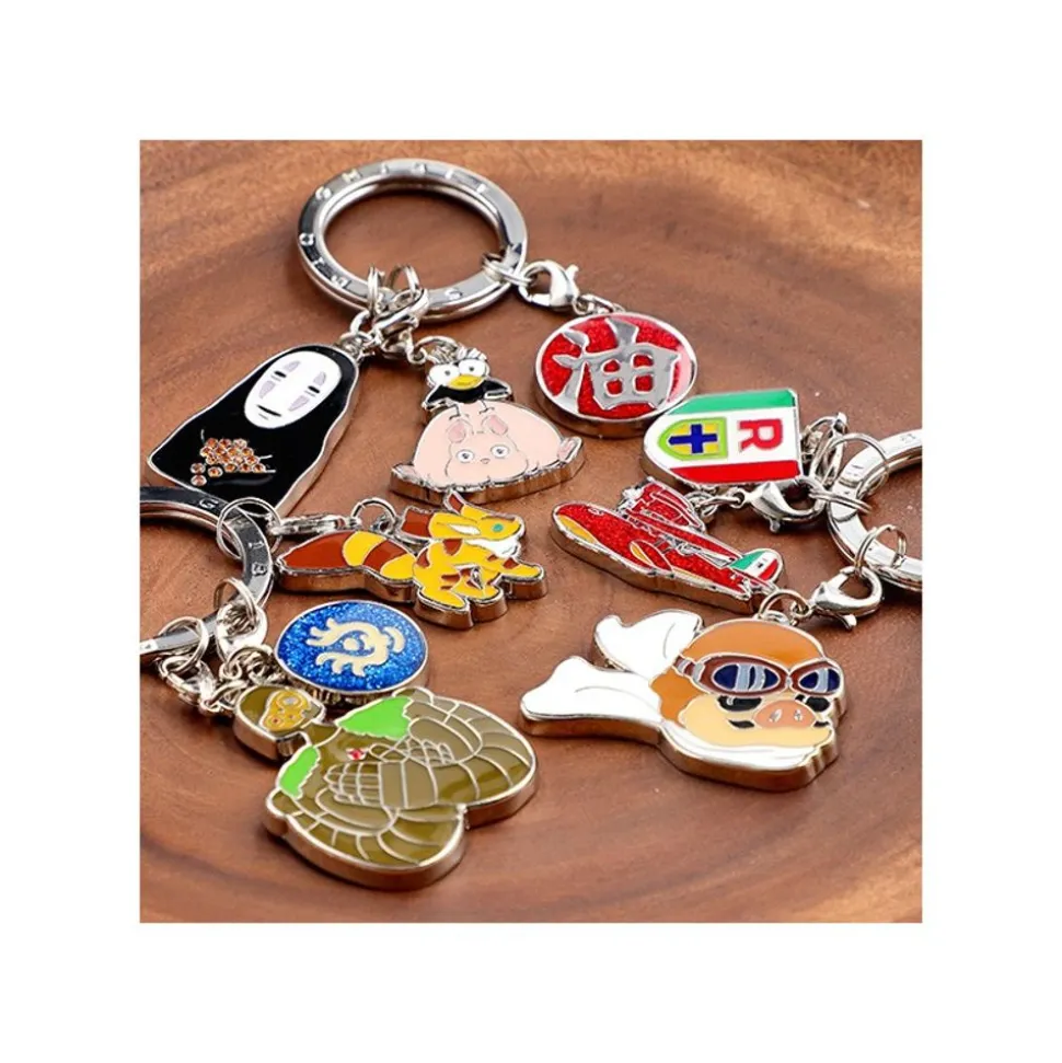 3 Pieces Key Ring Marco - Porco Rosso
