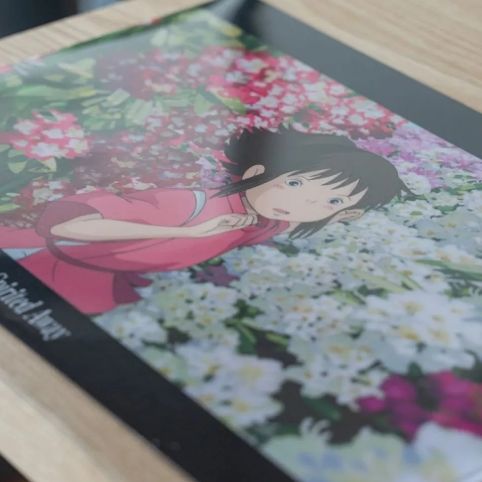 A4 Size Clear Folder Among The Flower - Sprited Away