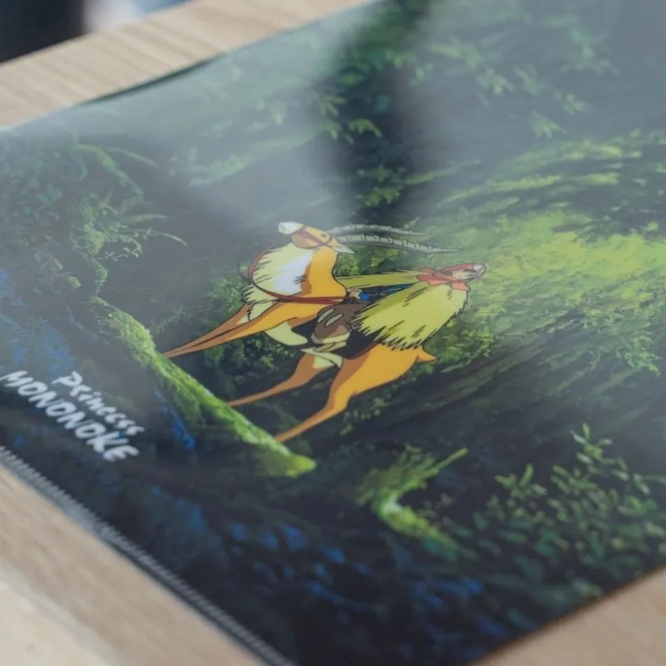 A4 Size Clear Folder Ashitaka In The Woods - Princesse Mononoke
