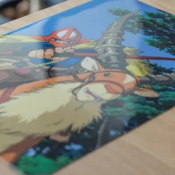 A4 Size Clear Folder Ashitaka And Yakul - Princesse Mononoke