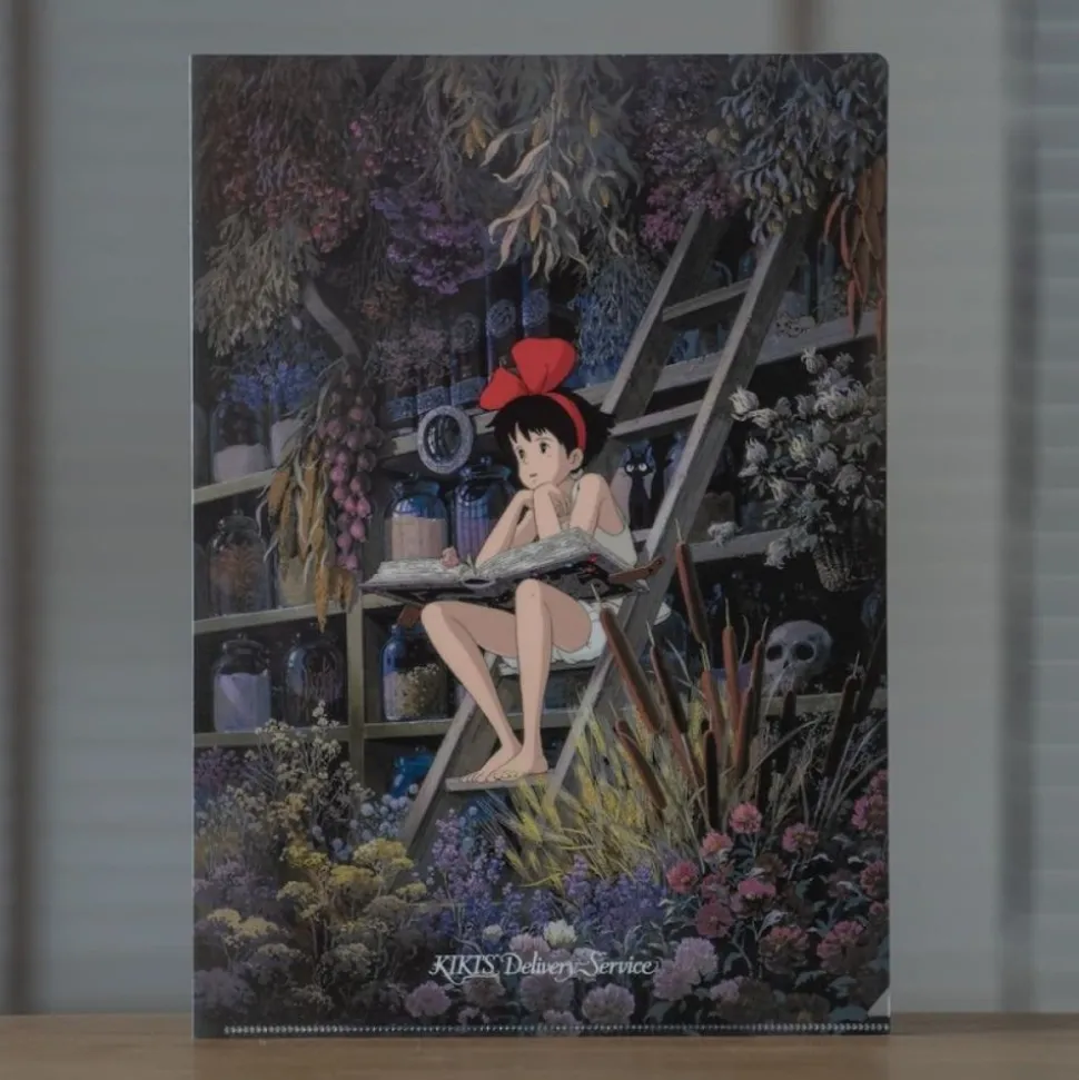 A4 Size Clear Folder Herbarium - Kiki'S Delivery Service
