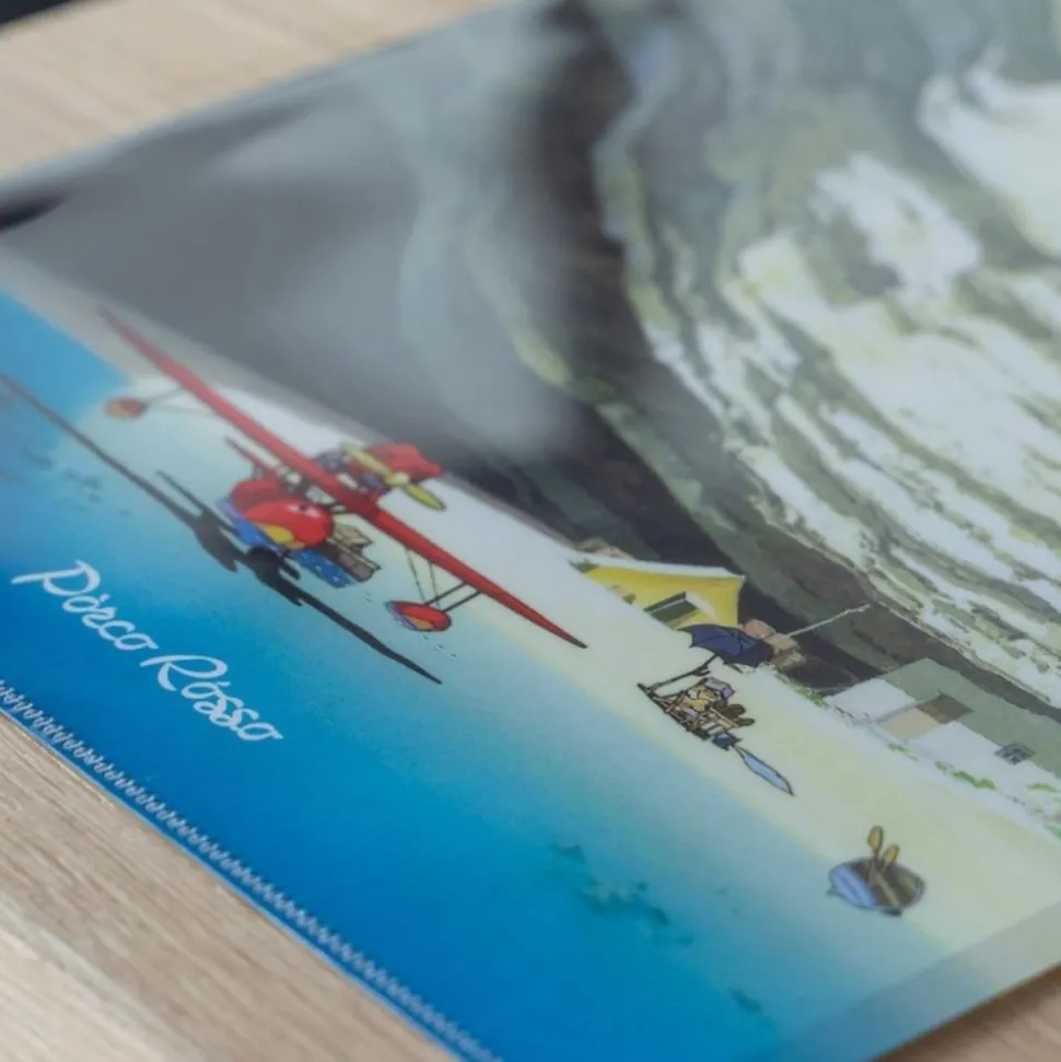 A4 Size Clear Folder Hiding Place Of Marco - Porco Rosso