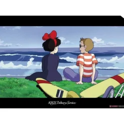 A4 Size Clear Folder Kiki & Tombo By The Sea - Kiki'S Delivery Servic