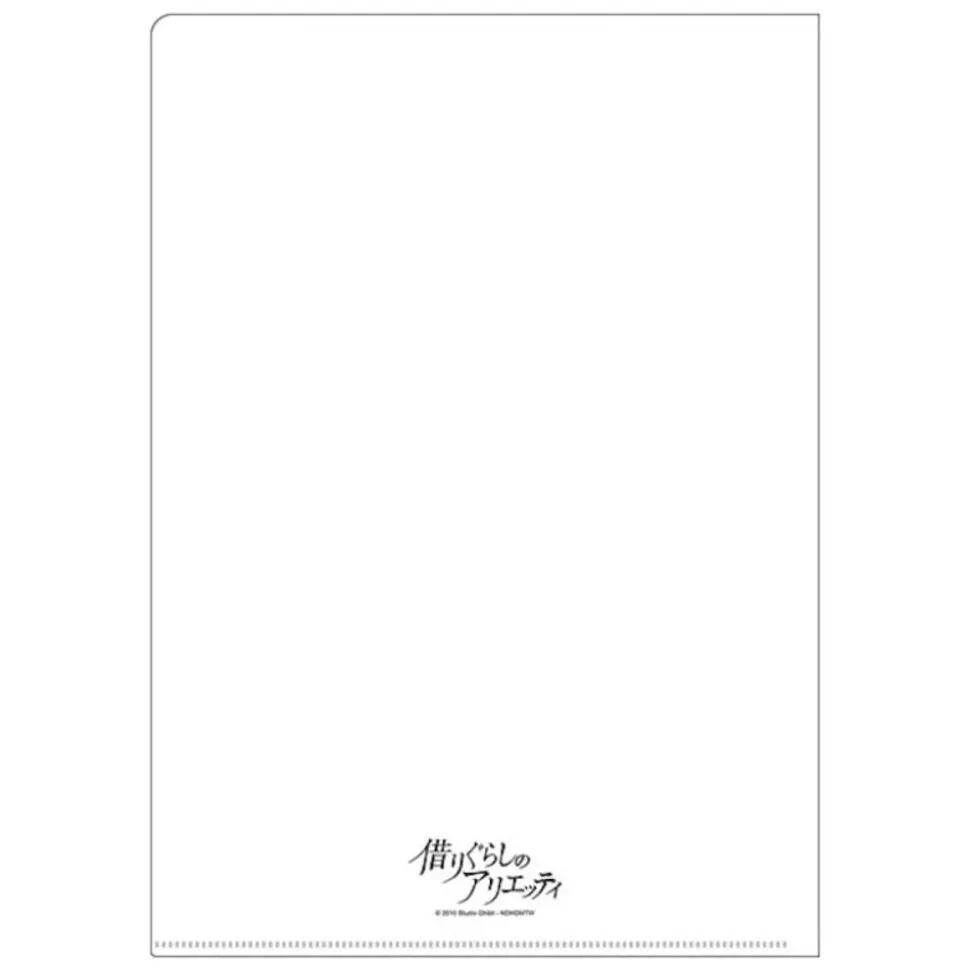A4 Size Clear Folder Movie Poster - Arrietty
