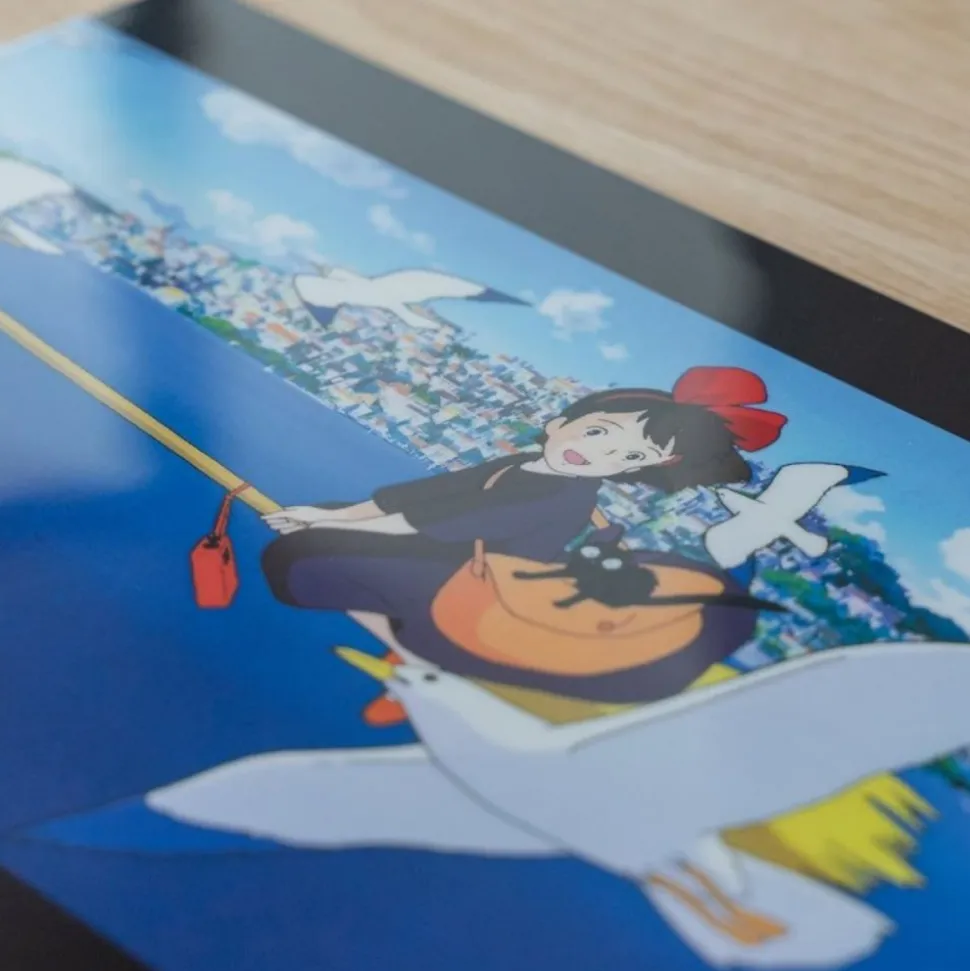 A4 Size Clear Folder On The Sea - Kiki'S Delivery Service