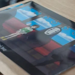A4 Size Clear Folder On The Train - Sprited Away