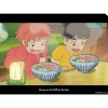 A4 Size Clear Folder Ponyo & Sosuke Ramen - Ponyo On The Cliff