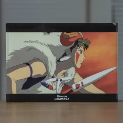 A4 Size Clear Folder The Fight - Princesse Mononoke