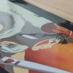 A4 Size Clear Folder The Fight - Princesse Mononoke