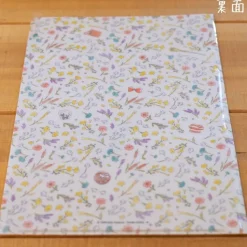 A4 Size Clear With 3 Flaps Flowers - Kiki'S Delivery Service
