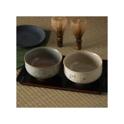 Akahada-Yaki Matcha Tea Bowl - Spirited Away