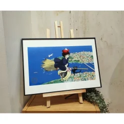 Art Cel Kiki Delivers A Gift - Studio Ghibli