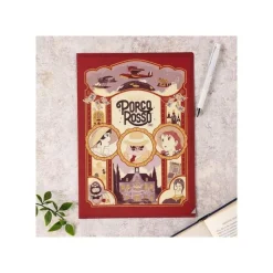 Art Deco Clear Folder A4 - Porco Rosso