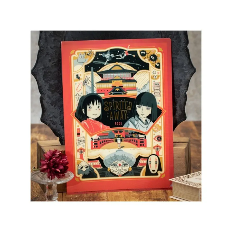 Art Deco Clear Folder A4 - Spirited Away