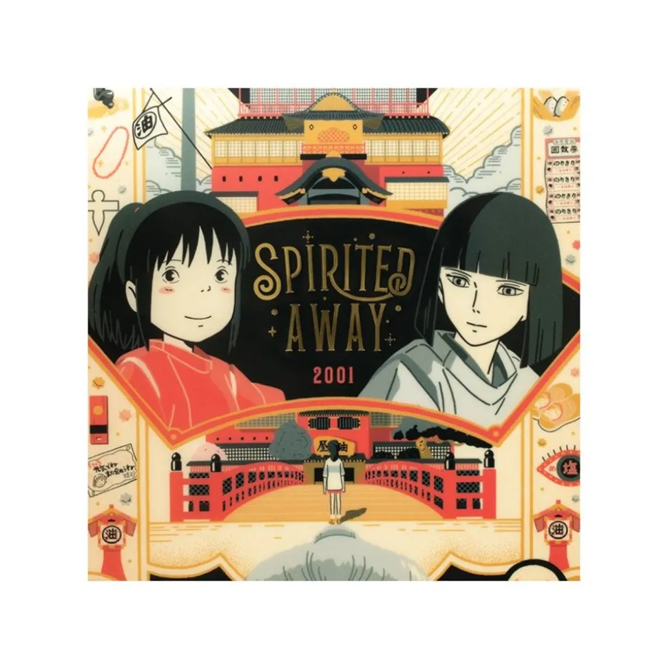 Art Deco Clear Folder A4 - Spirited Away