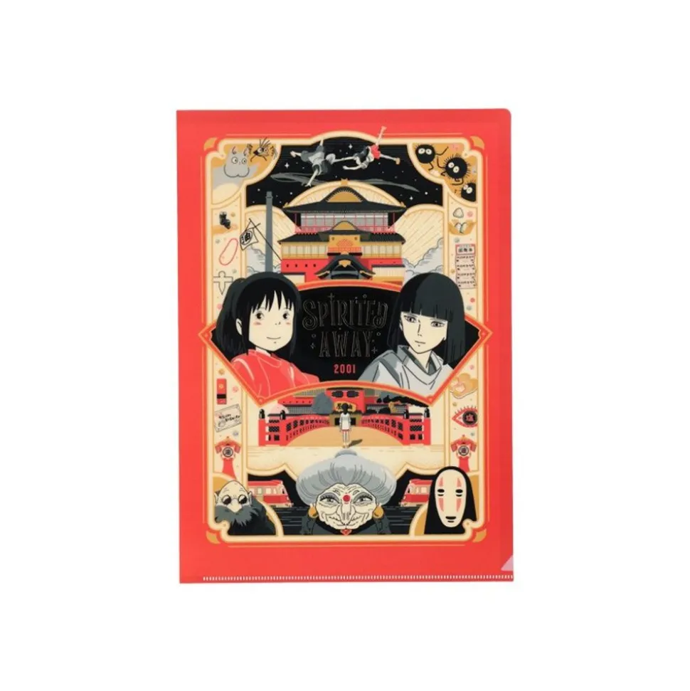 Art Deco Clear Folder A4 - Spirited Away