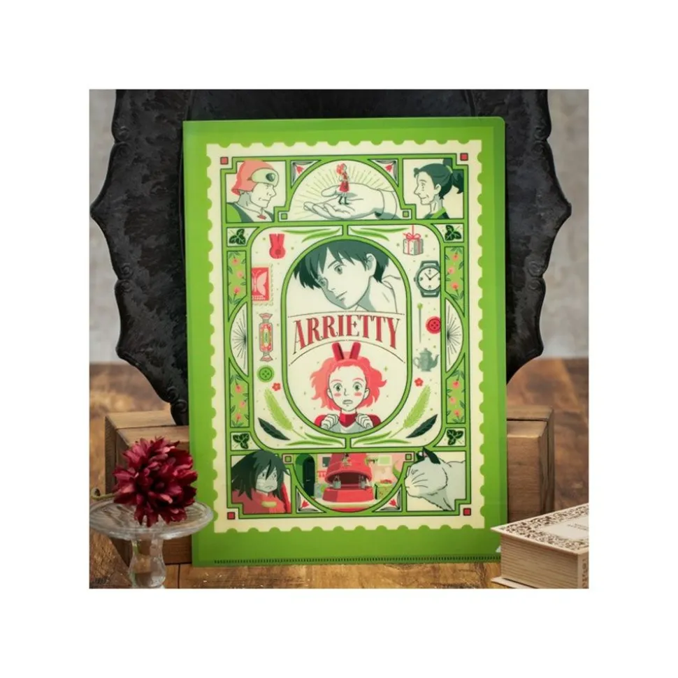 Art Deco Clear Folder A4 - Arrietty