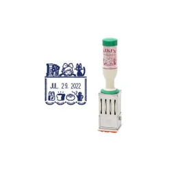 Art Deco Date Stamp - Kiki'S Delivery Service