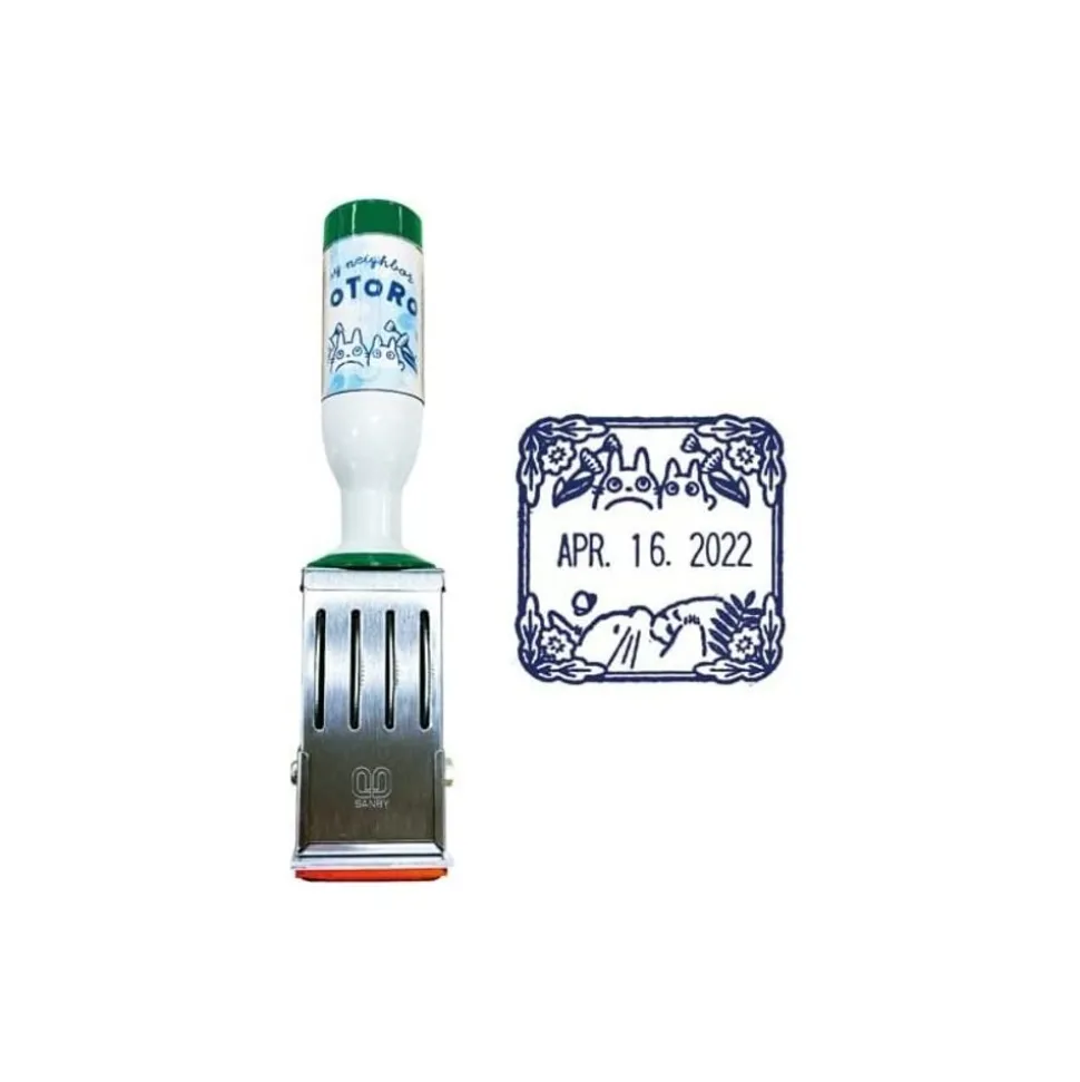 Art Deco Date Stamp - My Neighbor Totoro