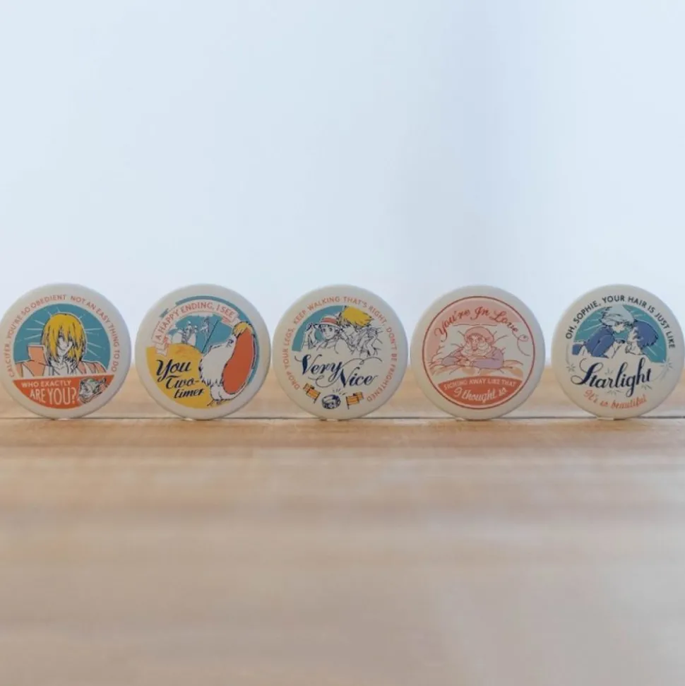 Badge Collection 10 Pcs - Howl'S Moving Castle