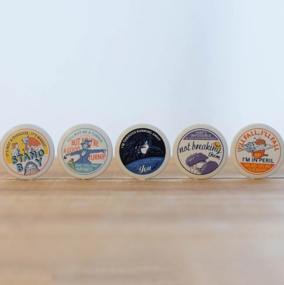 Badge Collection 10 Pcs - Howl'S Moving Castle