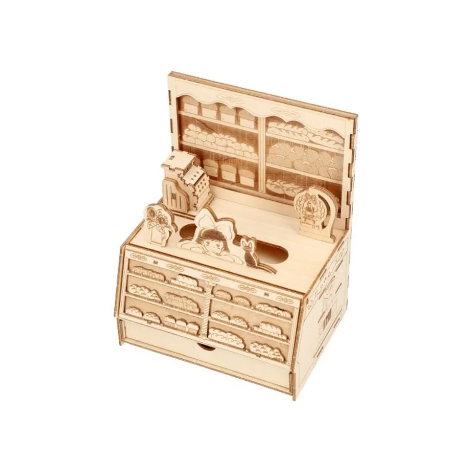 Bakery Wooden Craft Kigumi - Kiki'S Delivery Service