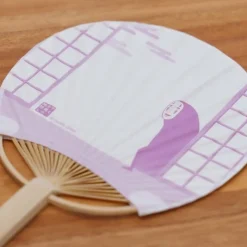 Bamboo Fan & Letter Set No Face With Flower - Spirited Away