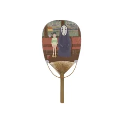 Bamboo Fan Chihiro & No Face On The Train - Spirited Away