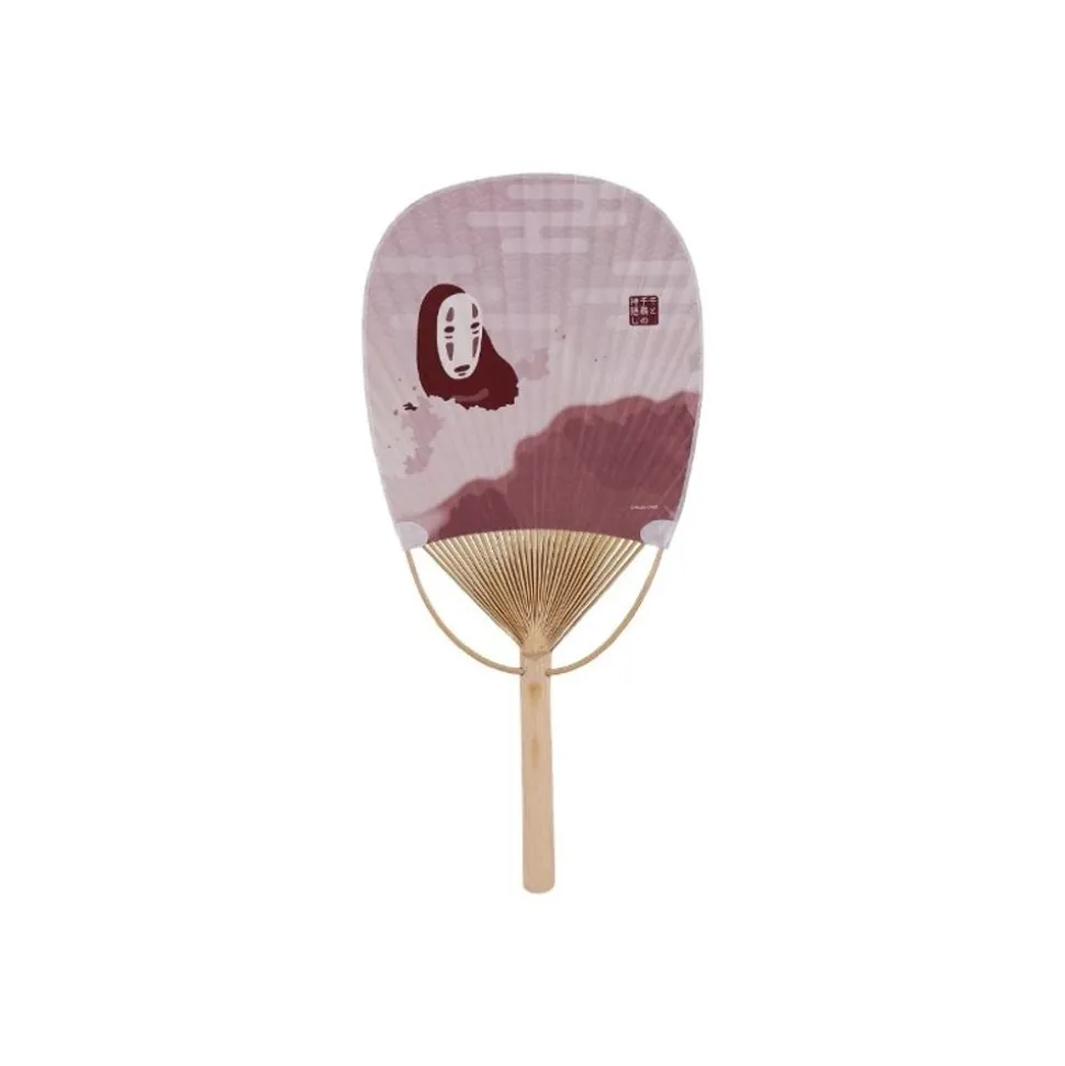 Bamboo Fan Chihiro & No Face On The Train - Spirited Away