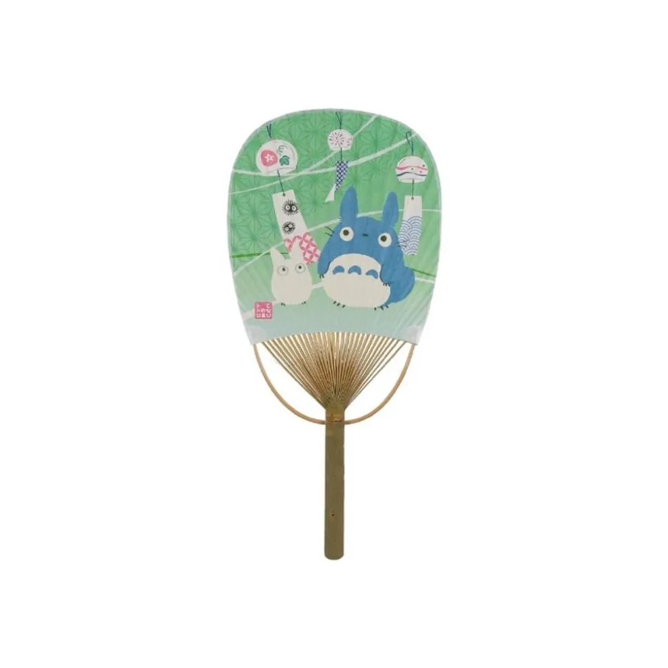 Bamboo Fan Wind Chimes - My Neighbor Totoro