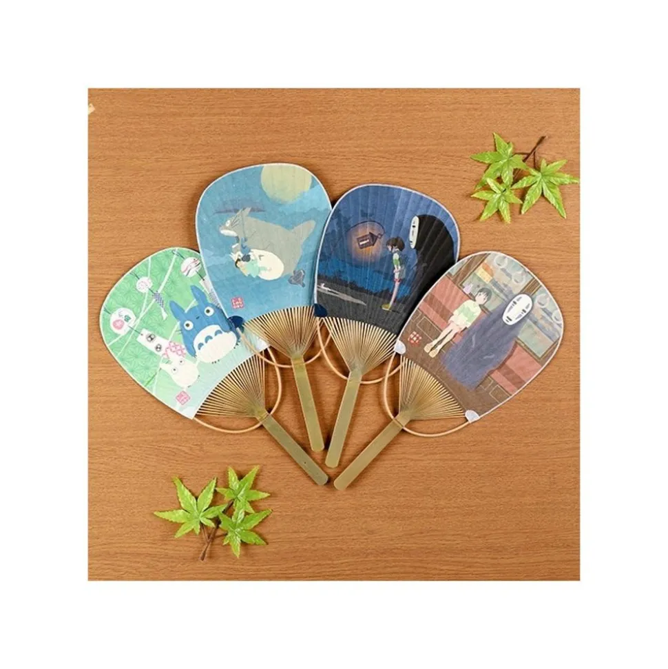 Bamboo Fan Wind Chimes - My Neighbor Totoro