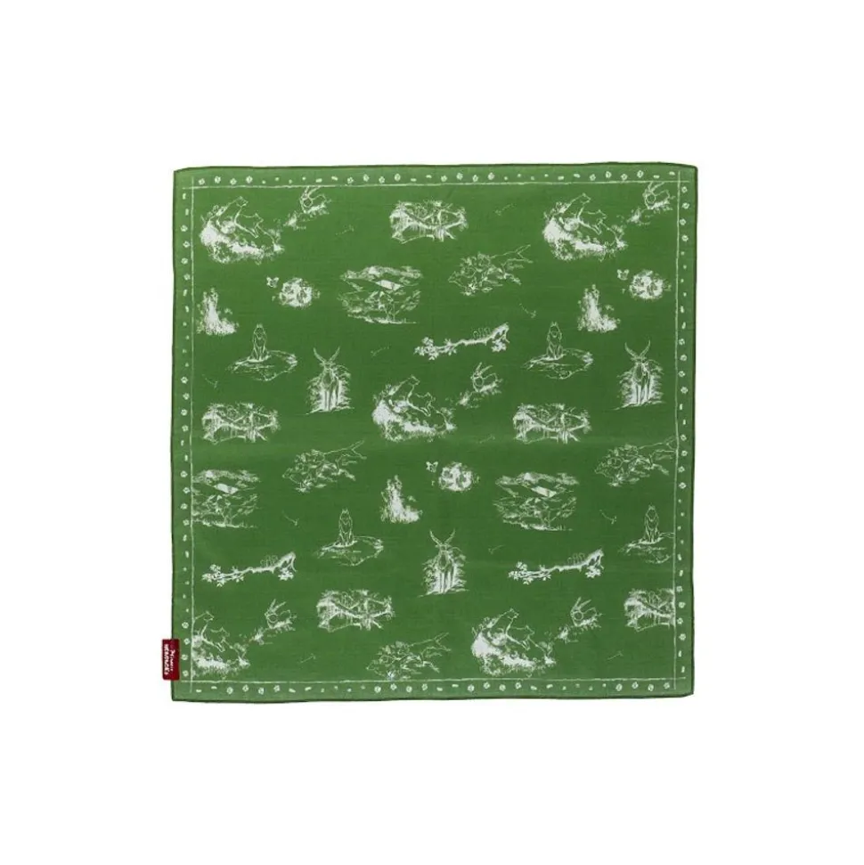 Bandana Green Living Together - Princess Mononoke