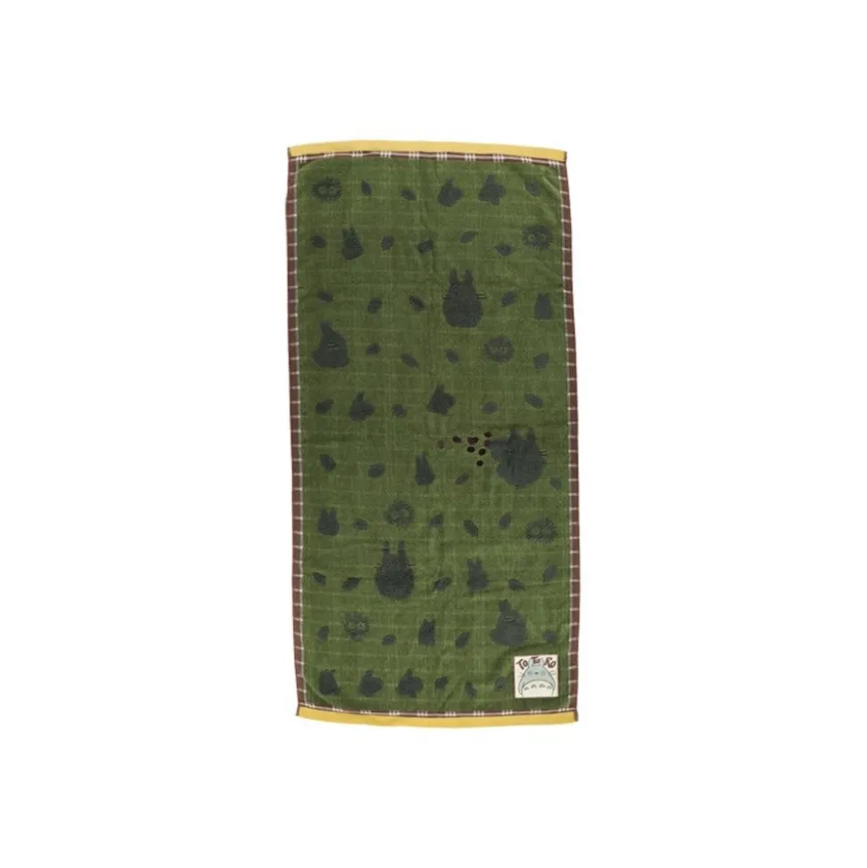 Bath Towel Autumn Green 60X120 Cm - My Neighbor Totoro