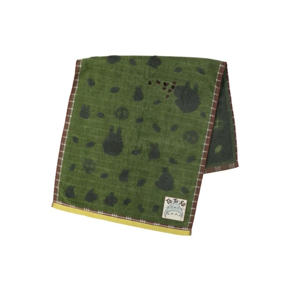 Bath Towel Autumn Green 60X120 Cm - My Neighbor Totoro