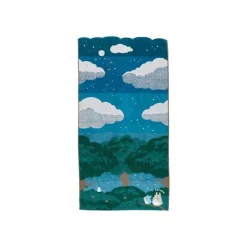 Bath Towel Under The Moon 60 X 120 Cm - My Neighbor Totoro