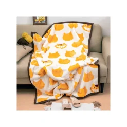Blanket Catbus Silhouette 100X140 Cm - My Neighbor Totoro