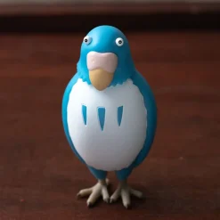 Bobble Head Figurine Blue Parakeet - The Boy And The Heron
