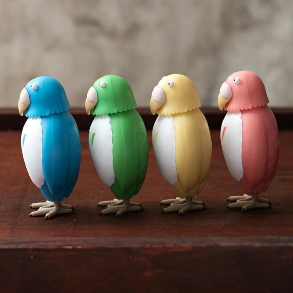 Bobble Head Figurine Blue Parakeet - The Boy And The Heron