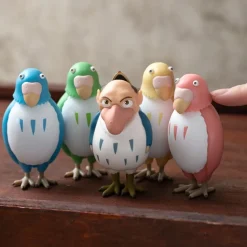 Bobble Head Figurine Blue Parakeet - The Boy And The Heron