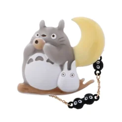 Brooch Totoro Ocarina Under The Moon - My Neighbor Totoro