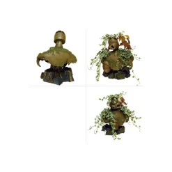 Bust Planter Robot Laputa 45 Cm- Caste In The Sky