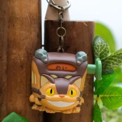Catbus Destination Kurukuru Keyring - My Neighbour Totoro
